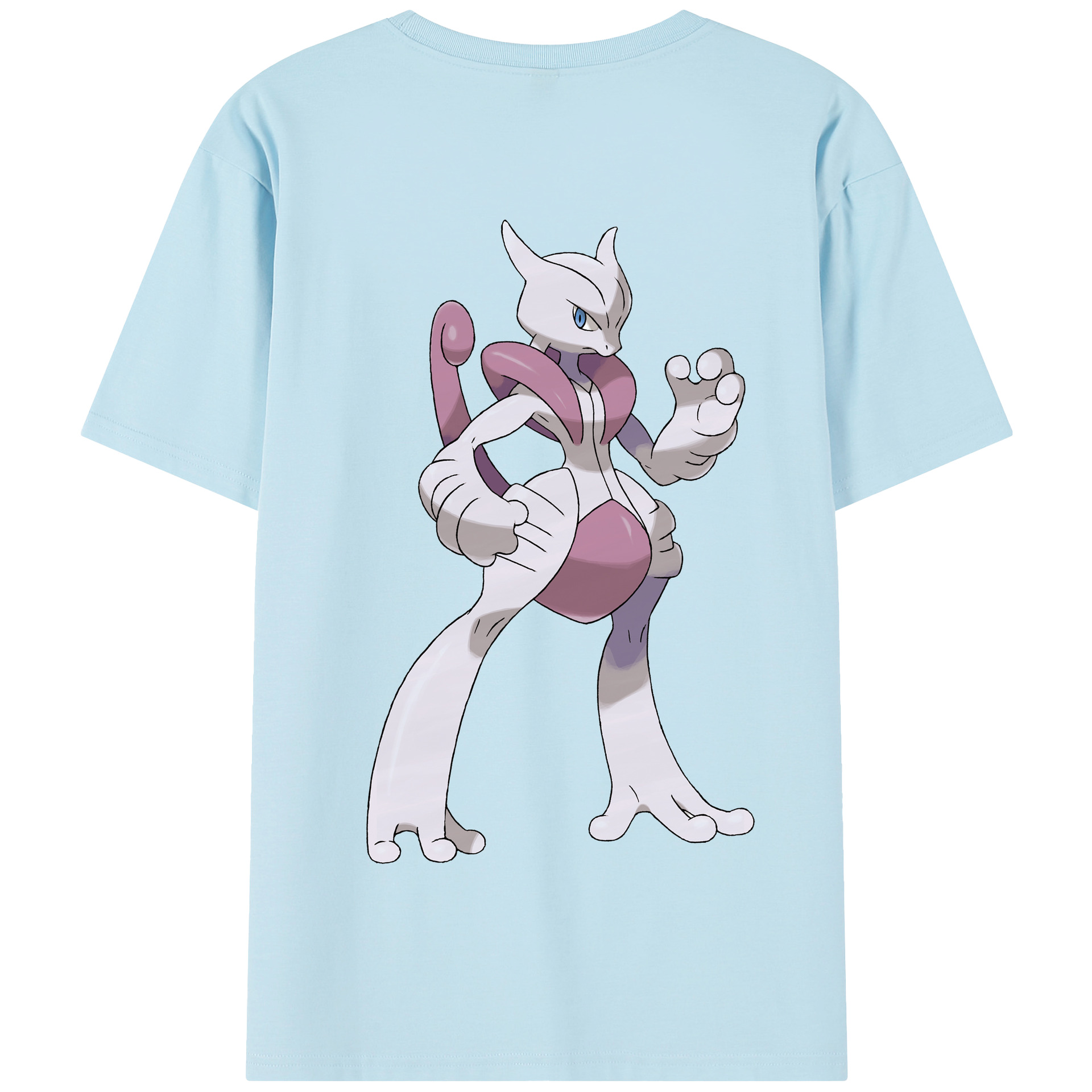 （画像用） ポケットモンスター Pokémon 綿100％半袖Tシャツ（背面プリント）